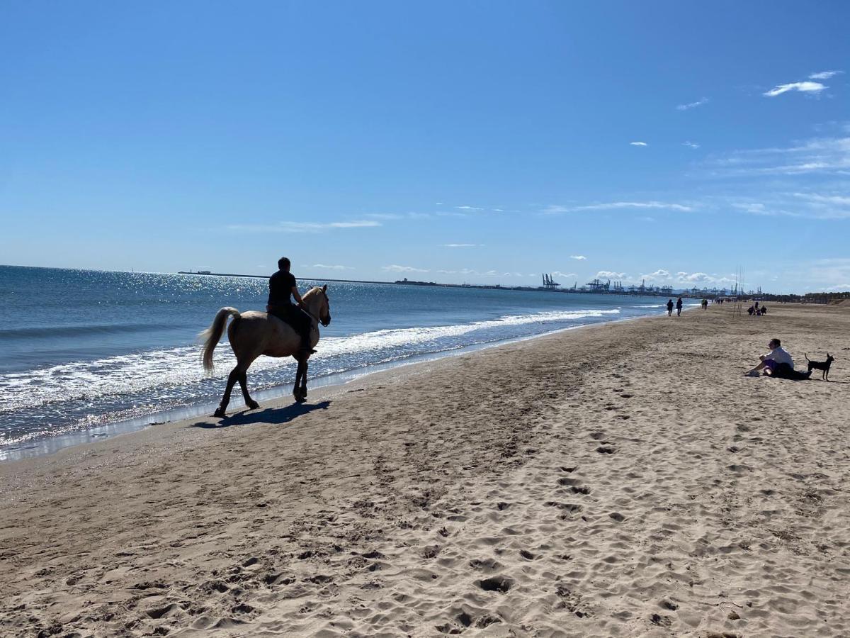 Appartamento Alojamiento En Primera Linea De Playa Con Wifi Valenza Esterno foto