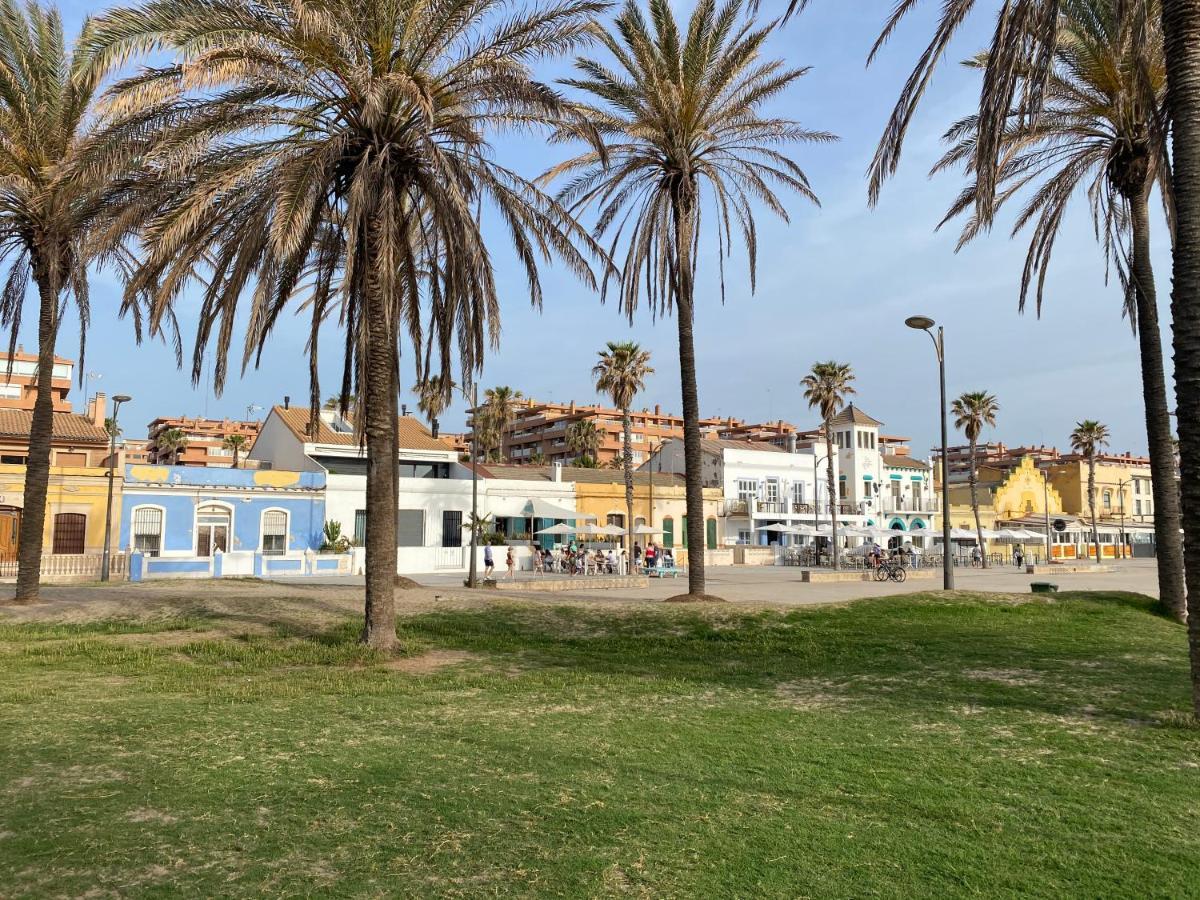 Appartamento Alojamiento En Primera Linea De Playa Con Wifi Valenza Esterno foto